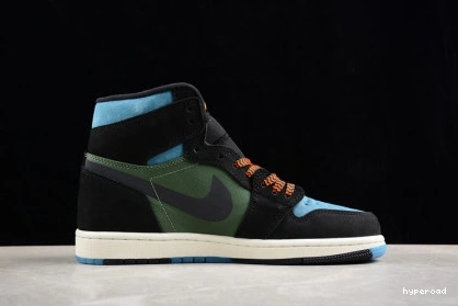 Hyperoad JORDAN OLIVE' GORE-TEX HIGH ELEMENT 'BLACK 1 AIR 0807